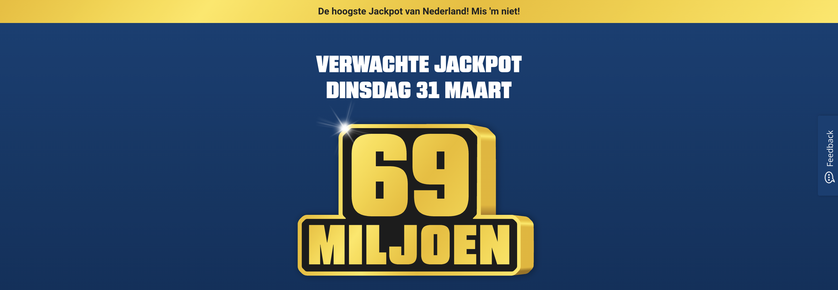 EuroJackpot – Verwachte jackpot €69 miljoen